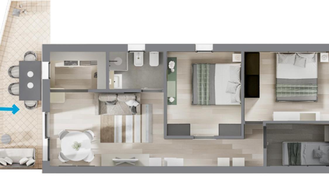 Marine House Apartment Линяно Сабиадоро Екстериор снимка